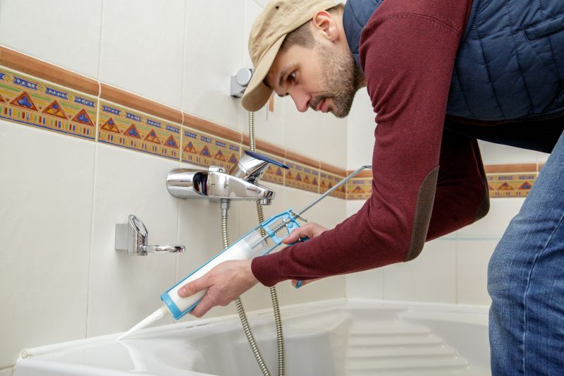 Professional Installing Bathtub